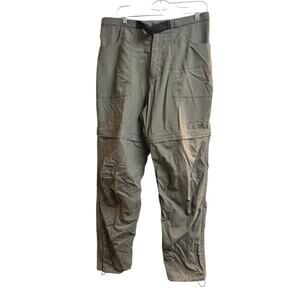 Mountain Hardwear Men's Medium Convertible Pants Khaki Nylon